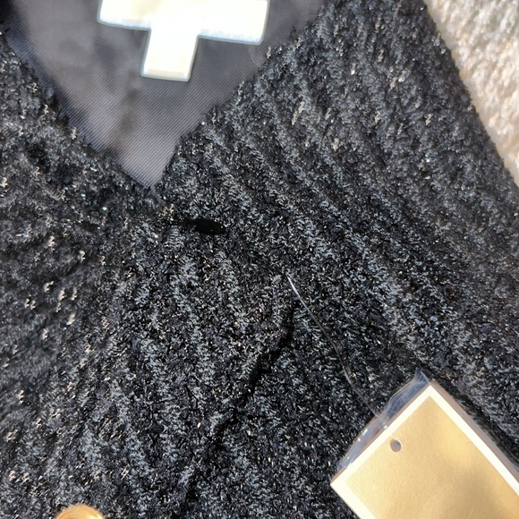 NWT MICHAEL KORS High-Waisted Tweed Mini Skirt Size 14 - Picture 12 of 14
